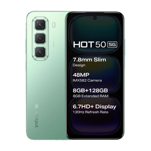Infinix Hot 50 5G (Sage Green, 128 GB)