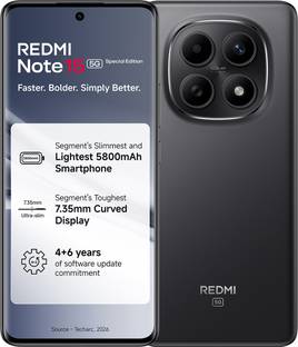 REDMI Note 15 SE 5G (Carbon Black, 128 GB)