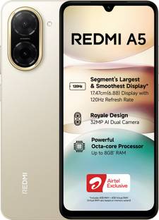 REDMI A5  - Locked with Airtel Prepaid (Jaisalmer Gold, 64 GB)
