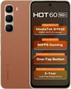 Infinix Hot 60 5G+ (Caramel Glow, 128 GB)