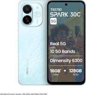 Tecno Spark 30C 5G (Azure Sky, 64 GB)