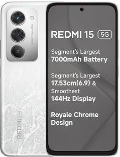REDMI 15 5G (Frosted White, 256 GB)