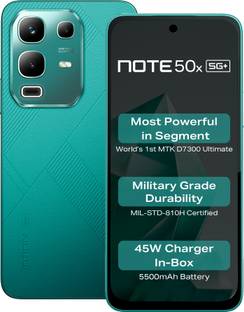 Infinix Note 50x 5G+ (Sea Breeze Green, 128 GB)