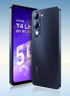 vivo T4 Lite 5G Charger in the Box (Prism Blue, 128 GB)