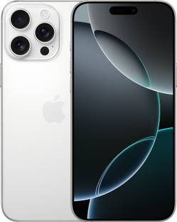 Apple iPhone 16 Pro Max (White Titanium, 512 GB)