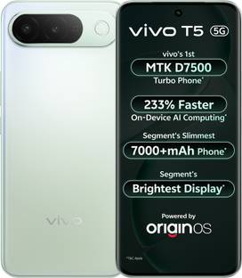 vivo T5 5G (Silver Green, 128 GB)
