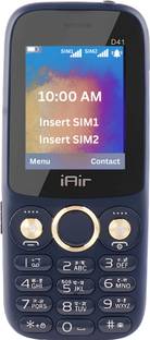 IAIR D41 PRO Dual Sim Keypad Phone | 2800 mAH Battery & Big 1.8 Inch Display