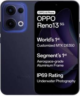 OPPO Reno13 5G (LUMINOUS BLUE, 128 GB)
