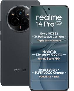 realme 14 Pro 5G (Suede Grey, 128 GB)