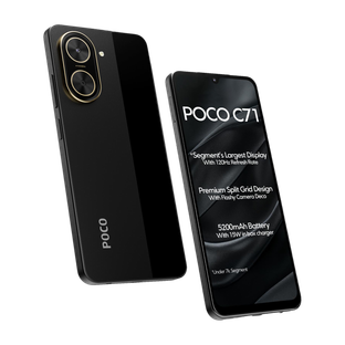 POCO C71 (Power Black, 128 GB)