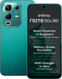 Infinix Note 50x 5G+ (Sea Breeze Green, 128 GB)