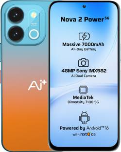 Ai+ Nova 2 Power 5G (Blue Fusion, 128 GB)