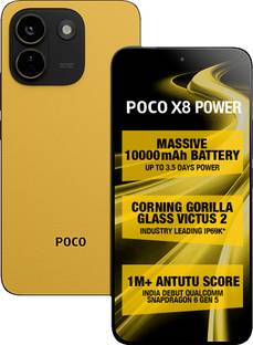 POCO X8 Power 5G (Yellow, 256 GB)