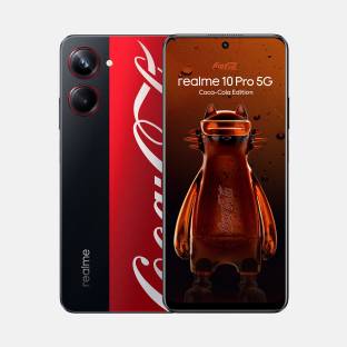realme 10 Pro 5G (Coca Cola Edition) (Black and Red, 128 GB)