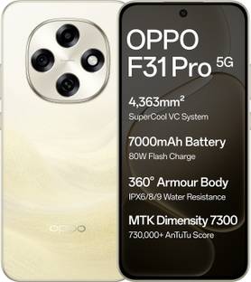 OPPO F31 Pro 5G (Desert Gold, 128 GB)