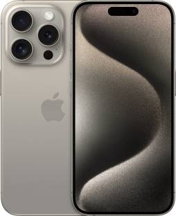 Apple iPhone 15 Pro (Natural Titanium, 256 GB)