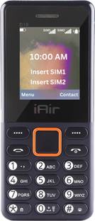 IAIR D10 Mini Dual Sim Keypad Phone | 1800 mAH Battery & Big 1.7 Inch Display