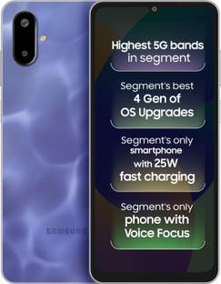 SAMSUNG Galaxy F06 5G (Lit Violet, 128 GB)