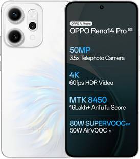 OPPO Reno14 Pro 5G (Pearl White, 512 GB)