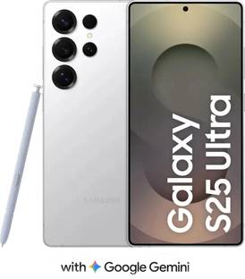 Samsung Galaxy S25 Ultra 5G (Titanium Whitesilver, 256 GB)