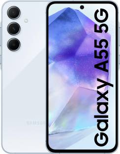 SAMSUNG Galaxy A55 5G (Awesome Iceblue, 256 GB)