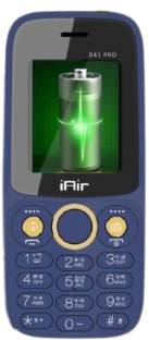 IAIR D41 PRO Dual Sim Keypad Phone | 2800 mAH Battery & Big 1.8 Inch Display