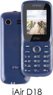 IAIR D18 Dual Sim Keypad Phone | 1200 mAH Battery & Big 1.8 Inch Display