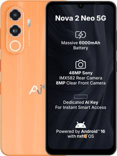 Ai+ Nova 2 Neo 5G (Orange, 128 GB)
