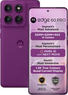 MOTOROLA Edge 60 Pro (Pantone Sparkling Grape, 256 GB)