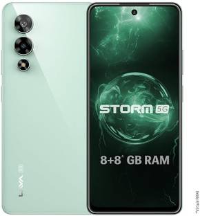 LAVA Storm 5G (Gale Green, 128 GB)