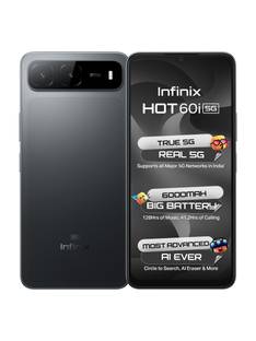 Infinix HOT 60i 5G (Sleek Black, 128 GB)