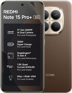 REDMI Note 15 Pro + 5G (Coffee Mocha, 512 GB)