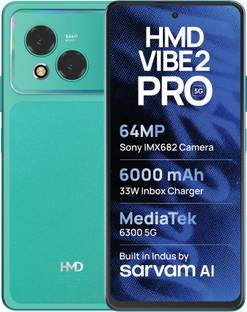 HMD Vibe2 Pro 5G (Aqua Green, 128 GB)