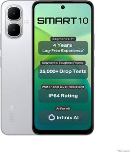 Infinix SMART 10 (Titanium Silver, 64 GB)