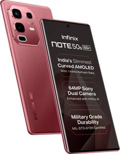 Infinix Note 50s 5G+ (Burgundy Red, 256 GB)