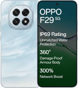 OPPO F29 5G (Glacier Blue, 128 GB)