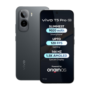 vivo T5 Pro 5G (Cosmic Black, 128 GB)