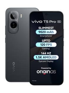 vivo T5 Pro 5G (Cosmic Black, 256 GB)