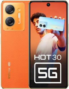 Infinix HOT 30 5G (Miami Orange, 128 GB)