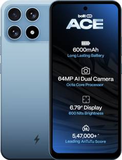 boltt ACE 5G (Sky Blue, 128 GB)