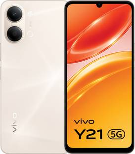 vivo Y21 5G (Champagne Gold, 128 GB)