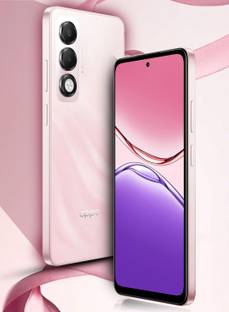 OPPO K13x 5G 6000mAh and 45W SUPERVOOC Charger & AI (Sunset Peach, 128 GB)