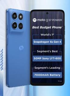MOTOROLA g57 power 5G (Pantone Regatta, 128 GB)