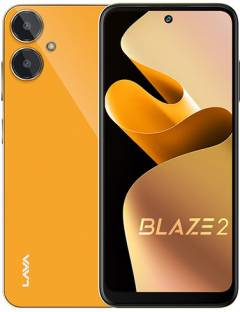 LAVA BLAZE 2 (Orange, 128 GB)