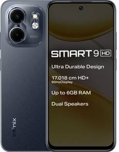 Infinix SMART 9 HD (Metallic Black, 64 GB)