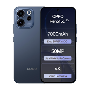 OPPO Reno15c 5G (Twilight Blue, 256 GB)