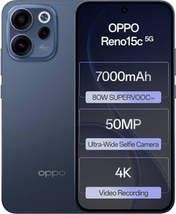 OPPO Reno15c 5G (Twilight Blue, 256 GB)