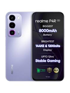 realme P4R 5G (Lavender Glare, 128 GB)