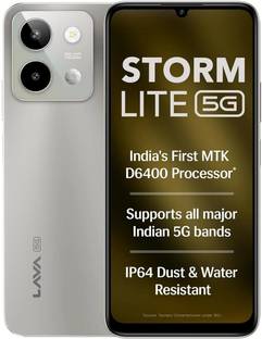 LAVA Storm Lite 5G (Cosmic Titanium, 128 GB)