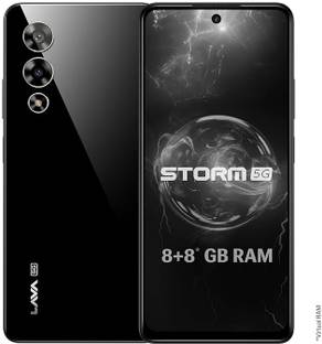 LAVA Storm (Thunder Black, 128 GB) (8 GB RAM)